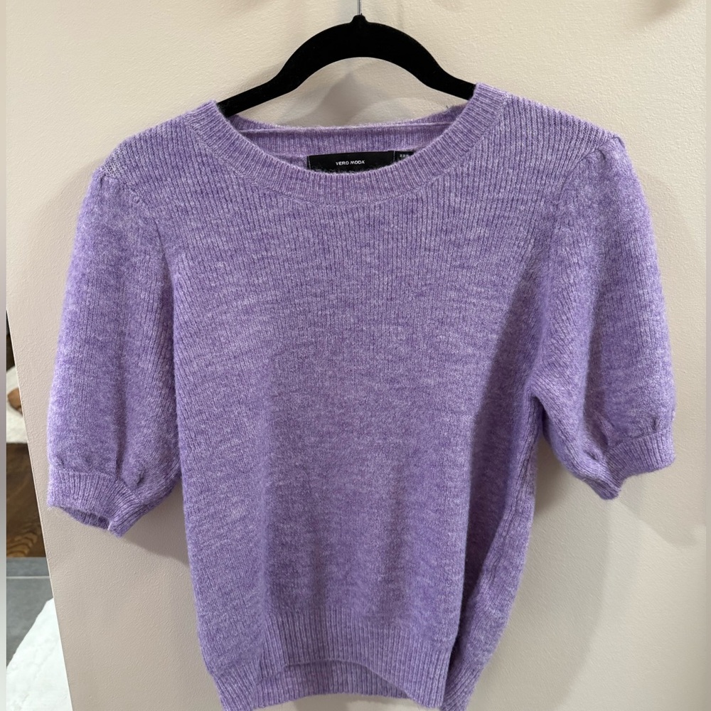 Vero Moda Lavender Crew Neck Sweater - size, medium